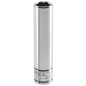 Douille longue Facom 1/4" 13mm - 6 pans:893040 - piecemotoquad