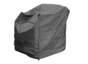 Housse de protection pour fauteil détente - 90 x 80 x 90 cm - gris